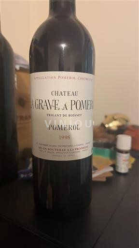 Bordeaux Pomerol Château La Grave à Pomerol 1998