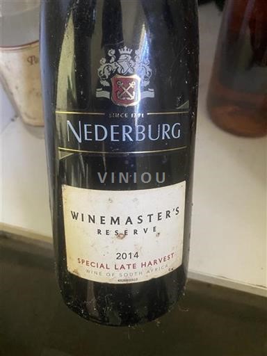 Rannikkoalue Paarl Nederburg Winemaster's Reserve 2014