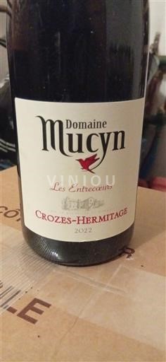 Rhônedalen Crozes-Hermitage Domaine Mucyn Les Entrecoeurs 2022