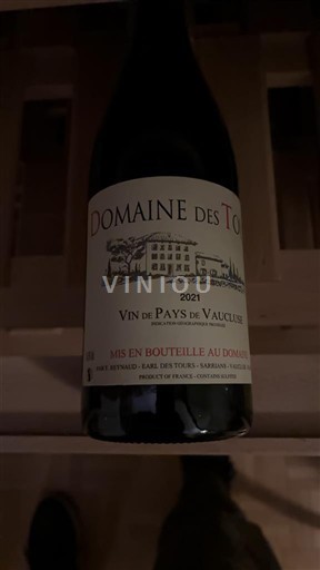 Provence, hạ lưu Rhône, Corse Vaucluse Domaine Des Tours 2021