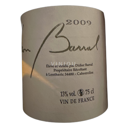 Linguadoca Faugères Domaine Léon Barral 2009