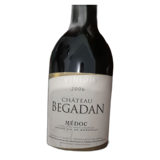 Bordeaux Médoc Château Begadan 2006