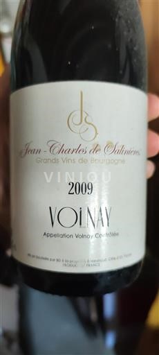 Burgundija Volnay Jean-Charles de Salinières 2009