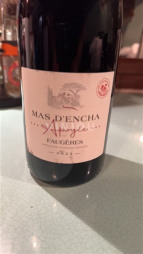 Languedoque Faugères Mas Encha Apogée 2023