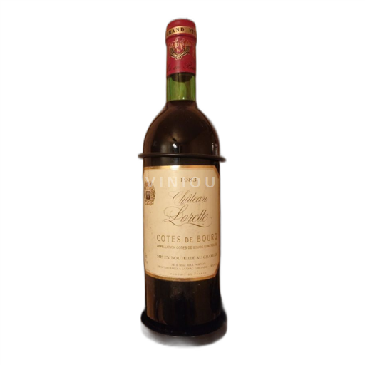Bordéus Côtes-de-bourg Château Lorette 1983