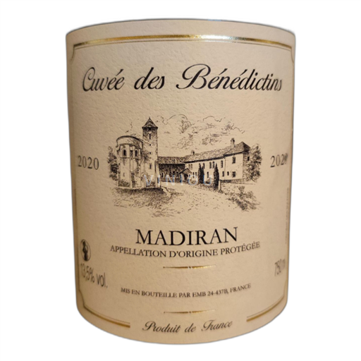 Zuidwest-Frankrijk Madiran Cuvée des Bénédictins 2020