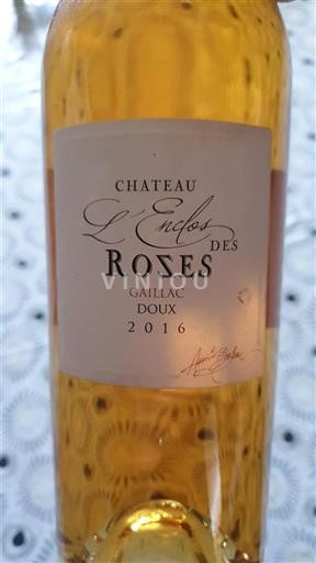 Sudoeste Gaillac Château L'Enclos des Roses 2016