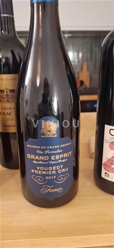 Bourgogne Vougeot Premier Cru Maison de Grand Esprit Grand Esprit 2017