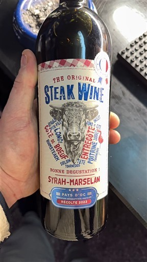 Linguadoca e Rossiglione Paese d'Oc Steak Wine 2023