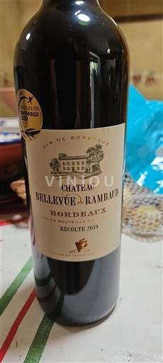 Bordeaux Château Bellevue de Rambaut 2019