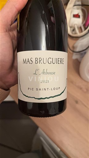 Langvedok Pic-saint-loup Mas Bruguière L'Arbouse 2021