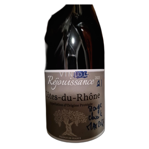 Thung lũng Rhône Côtes-du-rhône La Nyonsaise Réjouissance 2023