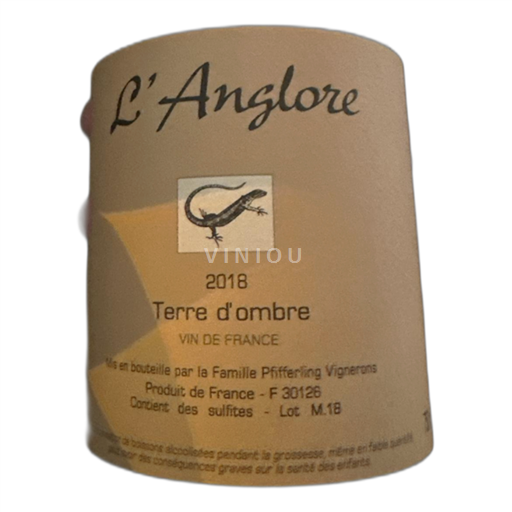 Rhônedalen Ospecificerad Domaine de l'Anglore Terre d’ombre 2018