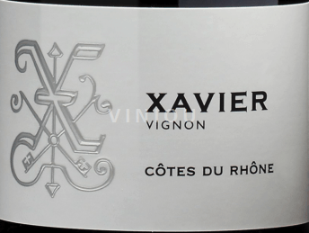 Rhône-dalen Côtes-du-Rhône Xavier Vignon 2022
