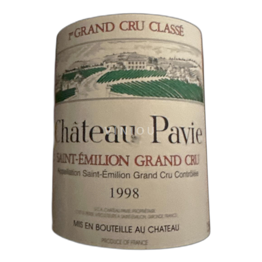Burdeos Saint-Émilion Gran Cru Château Pavie 1998