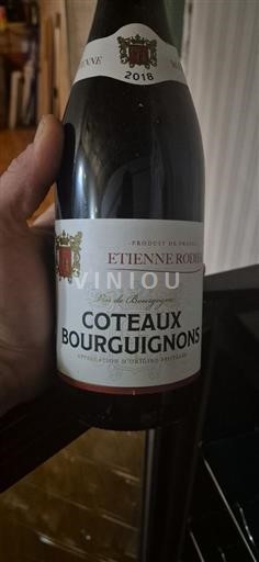 Burgundsko Burgundské vinice Etienne Rodier 2018
