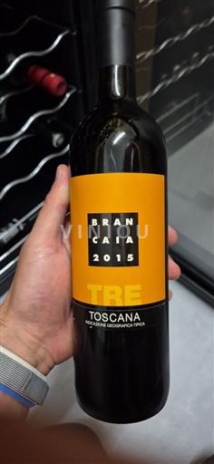Toskánsko Nespecifikováno Brancaia TRE 2015