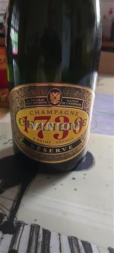 Champaña Champán Chanoine Frères Réserve Sin añada