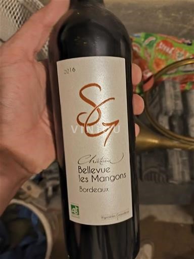 Bordeaux Château Bellevue les Mangons 2016
