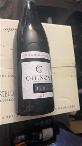 Loirevallei Chinon Pierre & Bertrand Couly La Haute Olive 2016