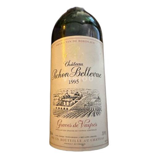 Bordeaux Graves-de-Vayres Château Pichon Bellevue 1995