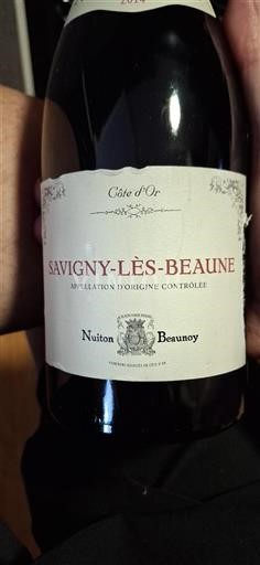 Bourgogne Savigny-lès-Beaune Nuiton Beaunoy 2014