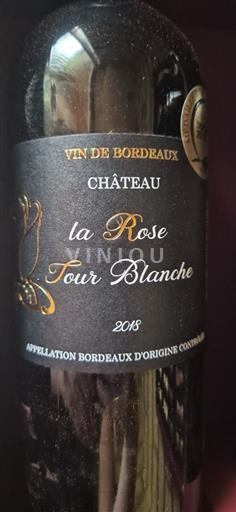 Burdeos Bordeaux Château La Rose Tour Blanche 2018