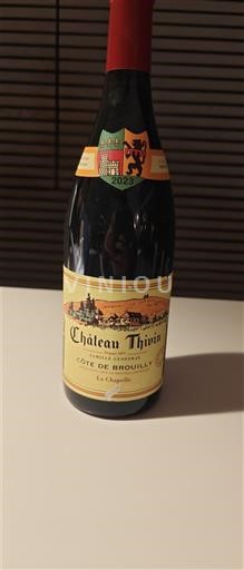 Beaujolais Côte-de-Brouilly Château Thivin La Chapelle 2023