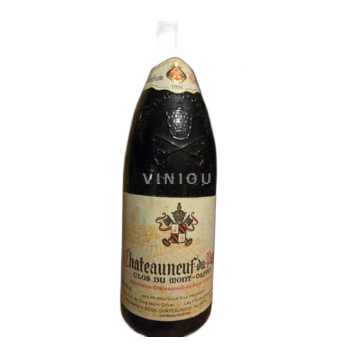Rhônen laakso Châteauneuf-du-Pape Clos du Mont-Olivet 1994