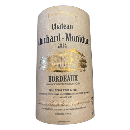 Bordeaux Château Cluchard-Moniduc 2014