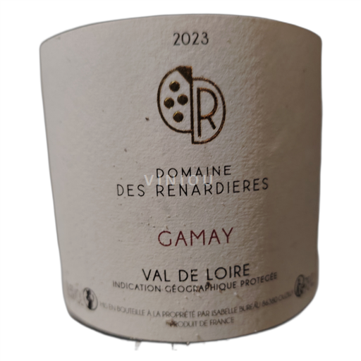 Poitou-Charentes Haut-Poitou Domaine La Renardière Gamay 2023