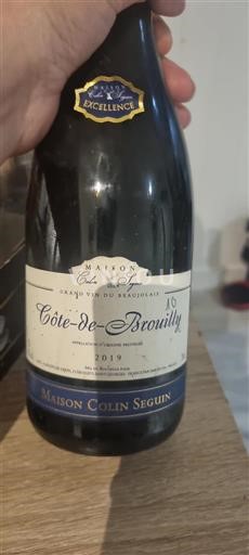 Beaujolais Côte-de-brouilly Maison Colin Seguin 2019