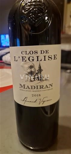 Sud-Ouest Madiran Clos de l'Église 2018