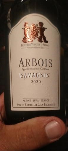 Jura Arbois Fruitière Vinicole Arbois Savagnin 2020
