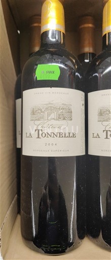 Bordeaux Bordeaux supérieur Château La Tonnelle 2004