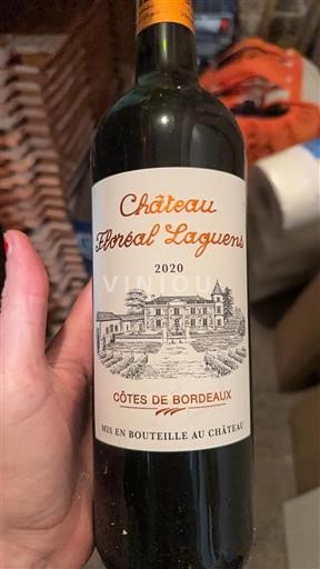 Bordeaux Côtes-de-Bordeaux Château Floreal Laguens 2020