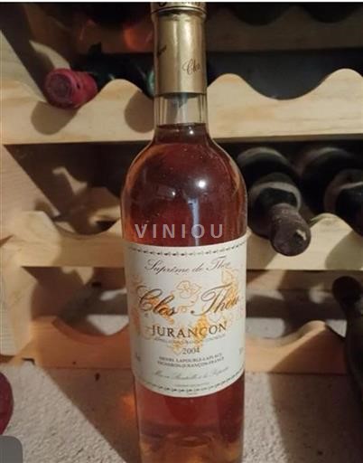 Sudoeste Jurançon Clos Thou Suprême de Thou 2004
