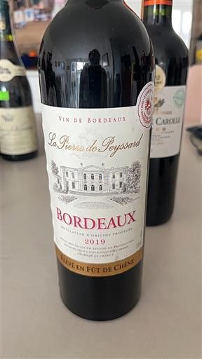 Bordeaux La Pierre de Peyssard 2019