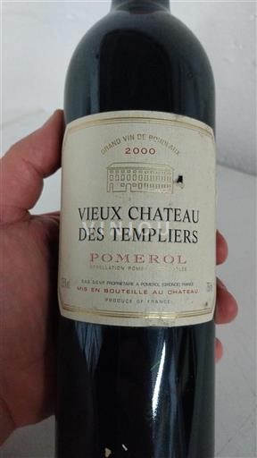 Bordeaux Pomerol Château Vieux des Templiers 2000