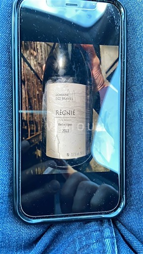 Beaujolais Régnié Domaine Des Braves Vieilles Vignes 2022
