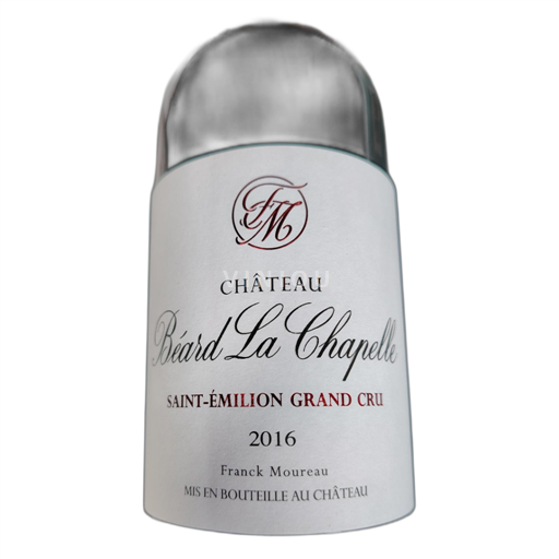 Vin Rouge sec Saint Emilion Château Beard La Chapelle 2016 France Bordeaux Saint-Émilion Grand Cru AOC
