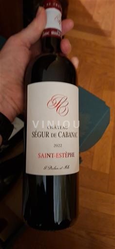 Bordeaux Saint-Estèphe Château Ségur de Cabanac 2022