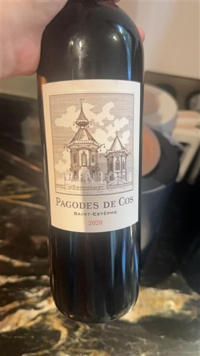 Burdeos Saint-Estèphe Pagodes de Cos 2020