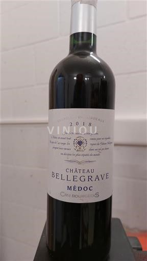 Burdeos Médoc Cru Bourgeois Château Bellegrave 2018
