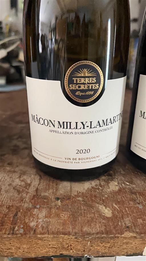 Borgoña Mâcon y Mâcon-villages Terres Secrètes 2020
