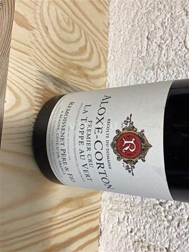 Burgundia Aloxe-Corton Premier Cru Remoissenet Père & Fils La Toppe au Vert 2022