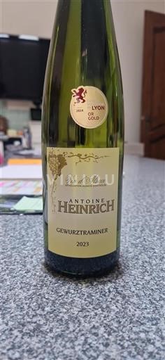 Alsace Grand Cru Antoine Heinrich Gewurztraminer 2023
