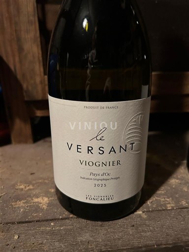 Languedoc og Roussillon Pays d'oc Les Vignobles Foncalieu Le Versant Viognier 2023