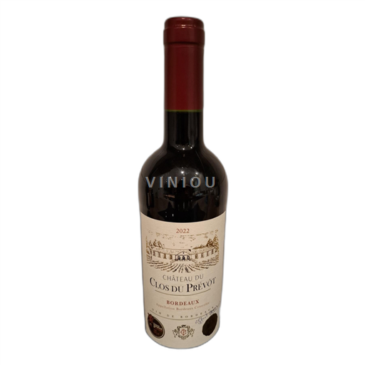 Vin Rouge sec Château Clos du Prévôt 2022 France Bordeaux AOC