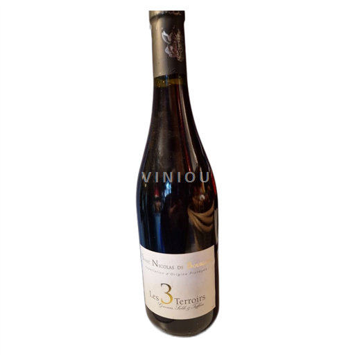 Loirevallei Saint-Nicolas-De-Bourgueil Pierre Bourré Les 3 Terroirs 2023